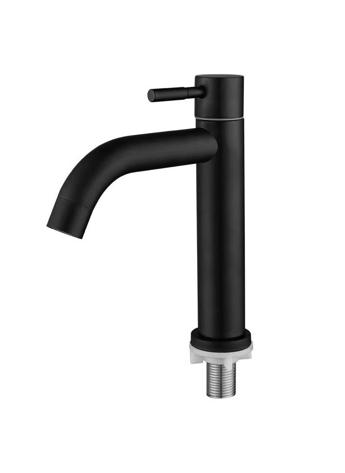 New Stainless Steel Single Cold Basin Faucet