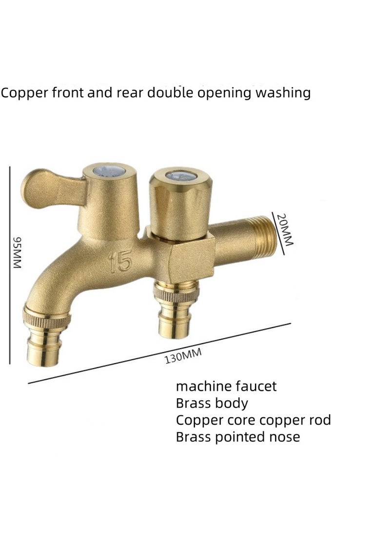 New One In Two Out Faucet