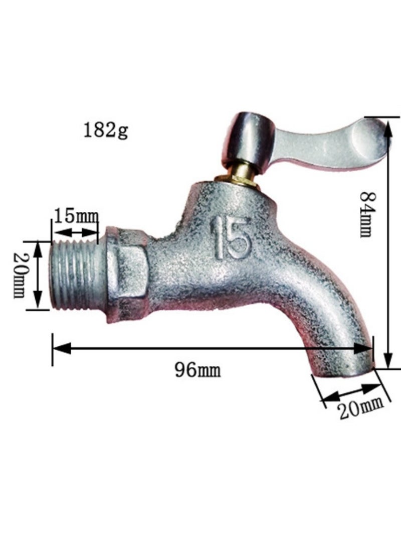 Outdoor Anti Freezing DN20 Cast Iron Faucet