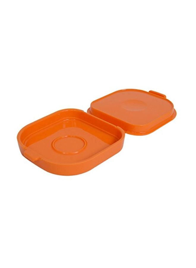 Silicone Microegg Cooker Orange 4.5x4.5.0.75inch