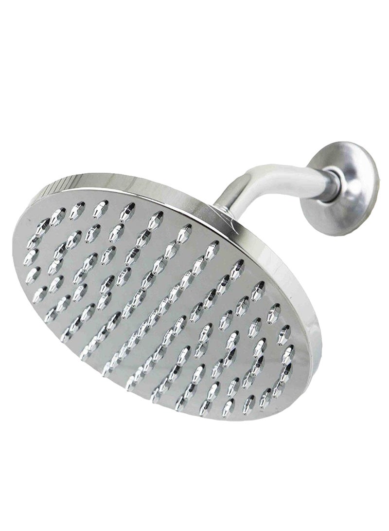 Rainfall Shower Head Silver