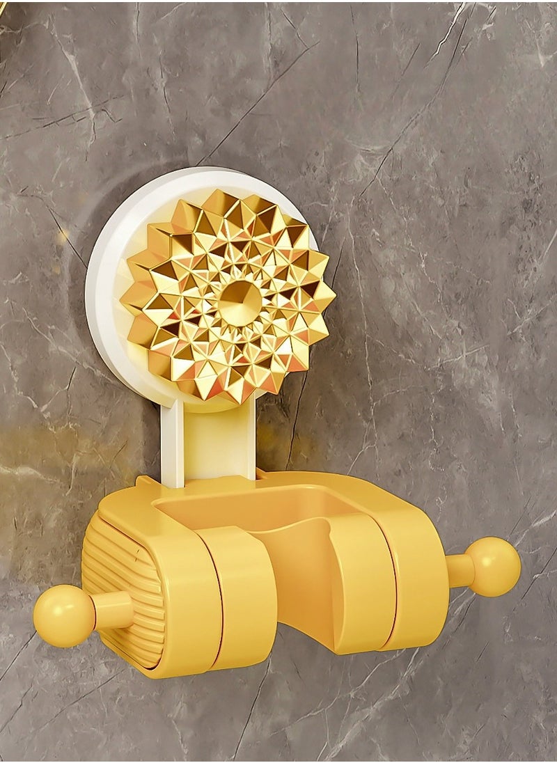 Non Perforated Bathroom Adjustable Showerhead Holder