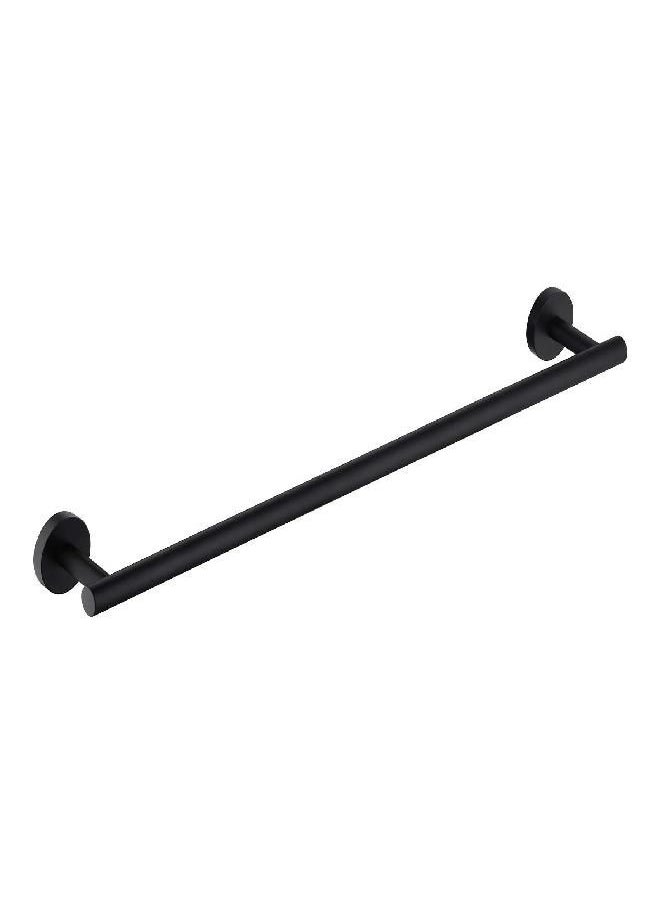 KES 21.3 Inches Matte Black Towel Bar for Bathroom Kitchen Hand Towel Holder Dish Cloths Hanger Towel Rack SUS304 Stainless Steel RUSTPROOF Wall Mount, Total Length 23.6 Inch, A2000S60-BK