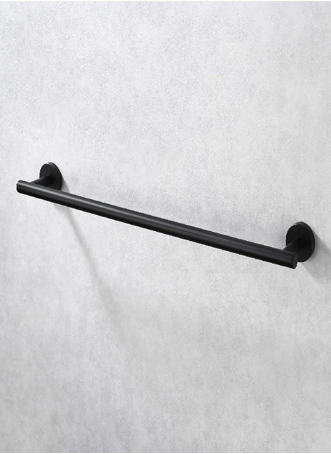 KES 21.3 Inches Matte Black Towel Bar for Bathroom Kitchen Hand Towel Holder Dish Cloths Hanger Towel Rack SUS304 Stainless Steel RUSTPROOF Wall Mount, Total Length 23.6 Inch, A2000S60-BK