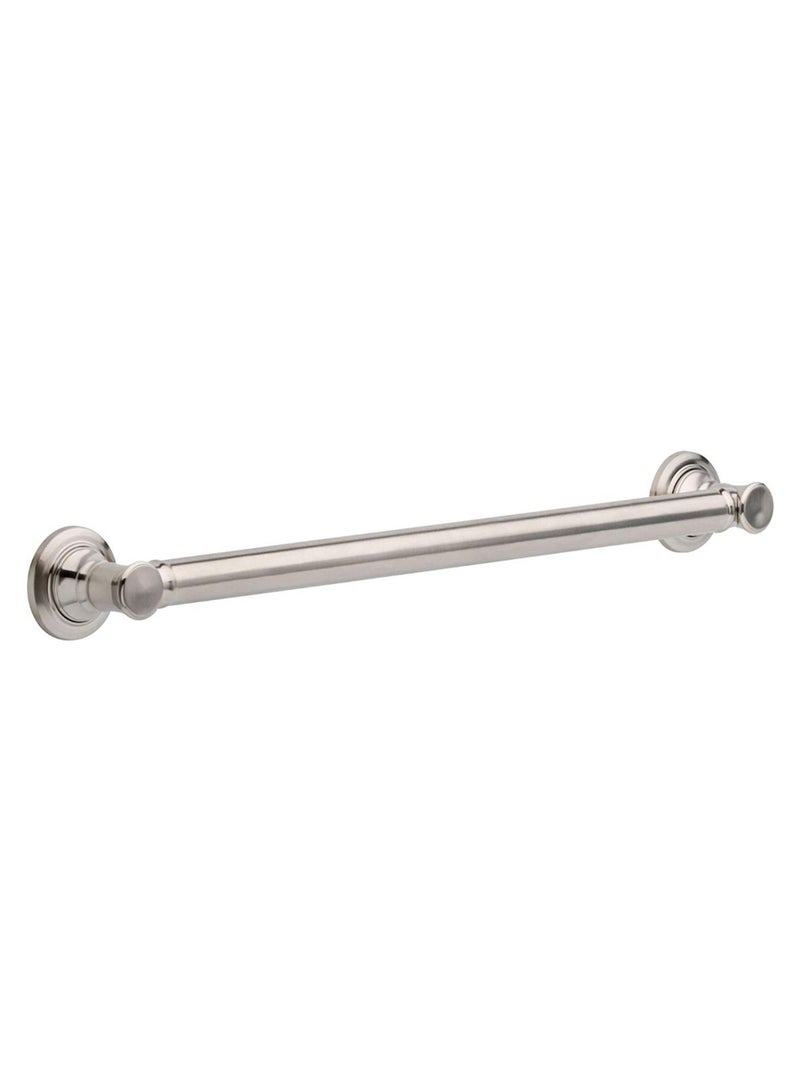 Decorative Grab Bar Silver 24inch