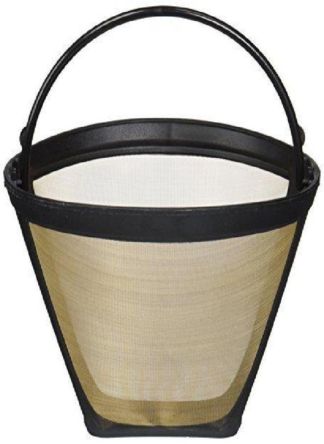Crucial Coffee Cone Filter Replacement Part For Coffee Filter No. 4 - Compatible With Black & Decker, Braun, Cuisinart, Hamilton Beach, Krups, Mr. Coffee, Norelco, Proctor Silex (1 Pack)