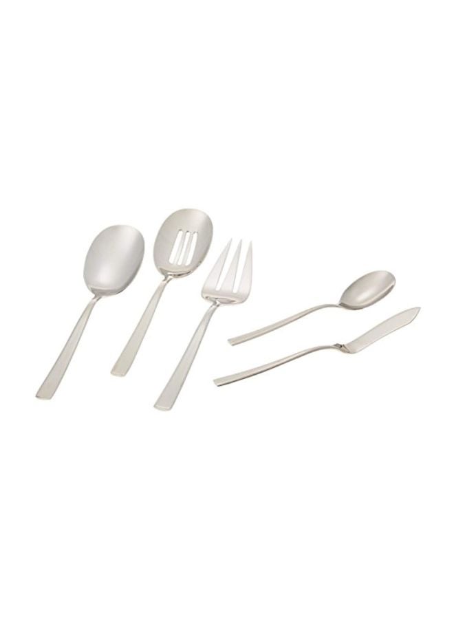 65-Piece Spoon Set Silver