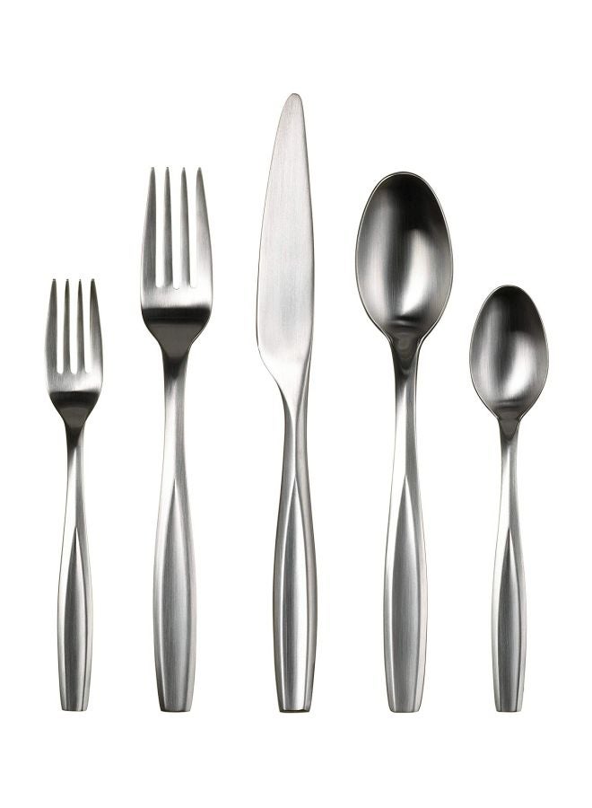 20-Piece Flatware Set Silver