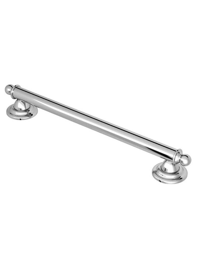 Brantford Designer Grab Bar Silver 12inch