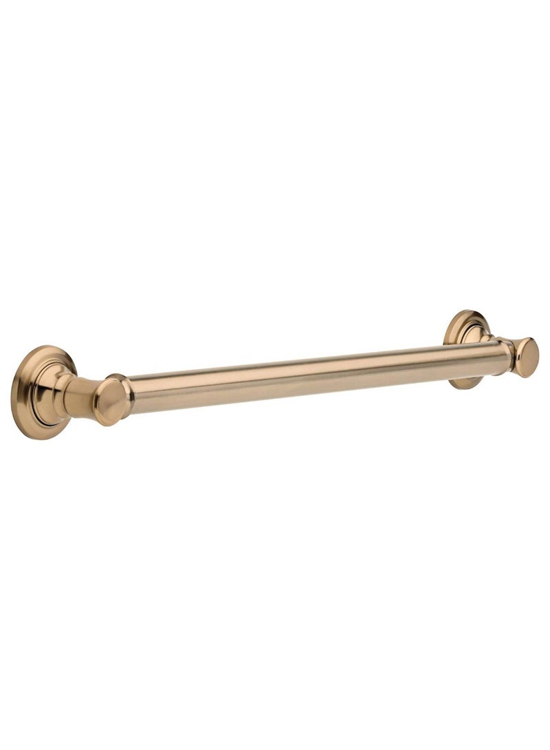 Concealed Mounting Grab Bar Gold 24inch