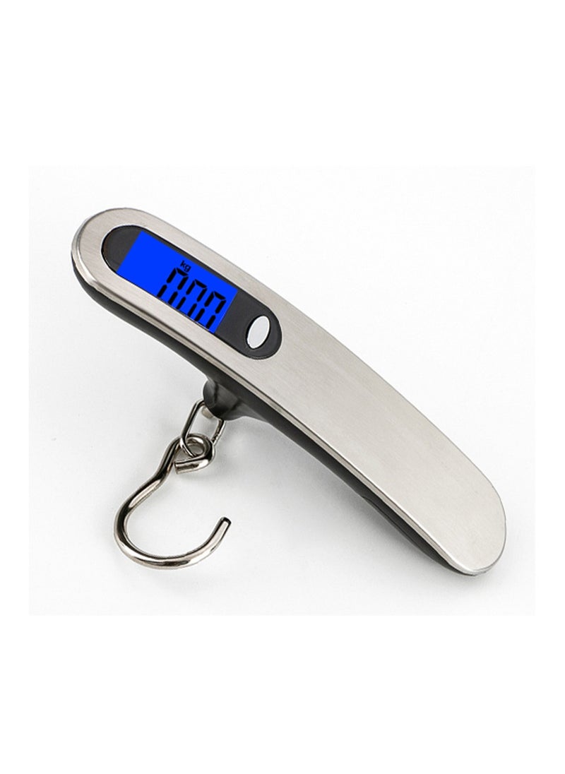 Hook Type A24 Black Shell Lcd Display Portable Digital Luggage Scale, Handheld Weight Scale