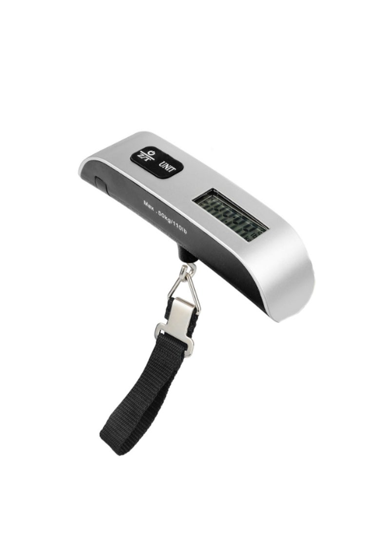 Silver Ribbon Lcd Display Portable Digital Luggage Scale, Handheld Weight Scale, Mini Electronic Scale