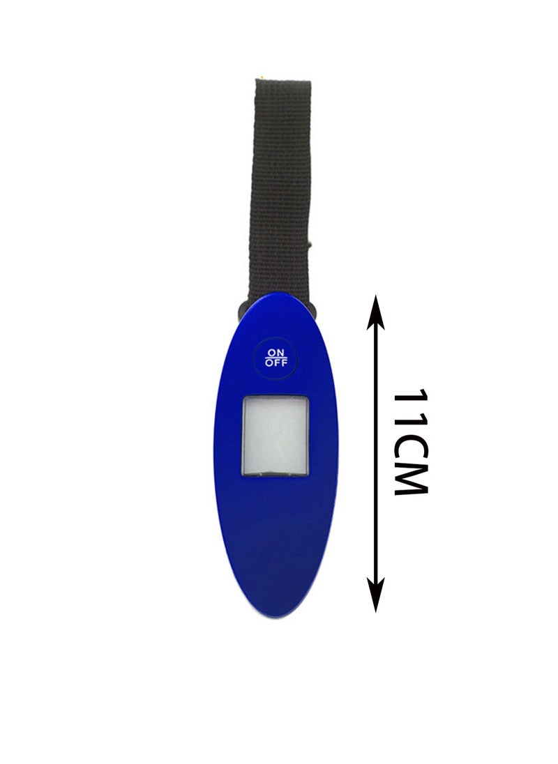 Silver Ribbon Lcd Display Portable Pocket Digital Luggage Scale, Handheld Weight Scale, Mini Electronic Scale