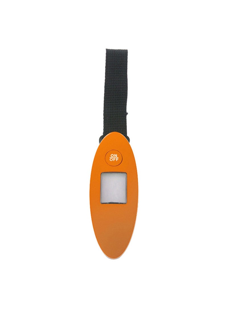 Orange Ribbon Lcd Display Portable Pocket Digital Luggage Scale, Handheld Weight Scale, Mini Electronic Scale