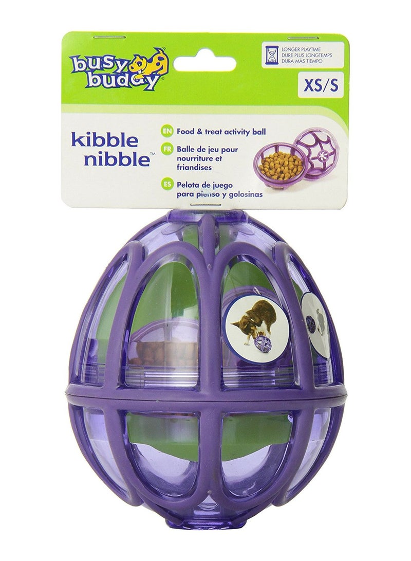 Busy Buddy Kibble Nibble  Feeder Ball Purple Small