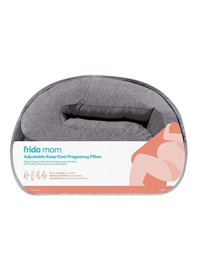 Frida Mom - Adjustable Keep-Cool Pregnancy Pillow