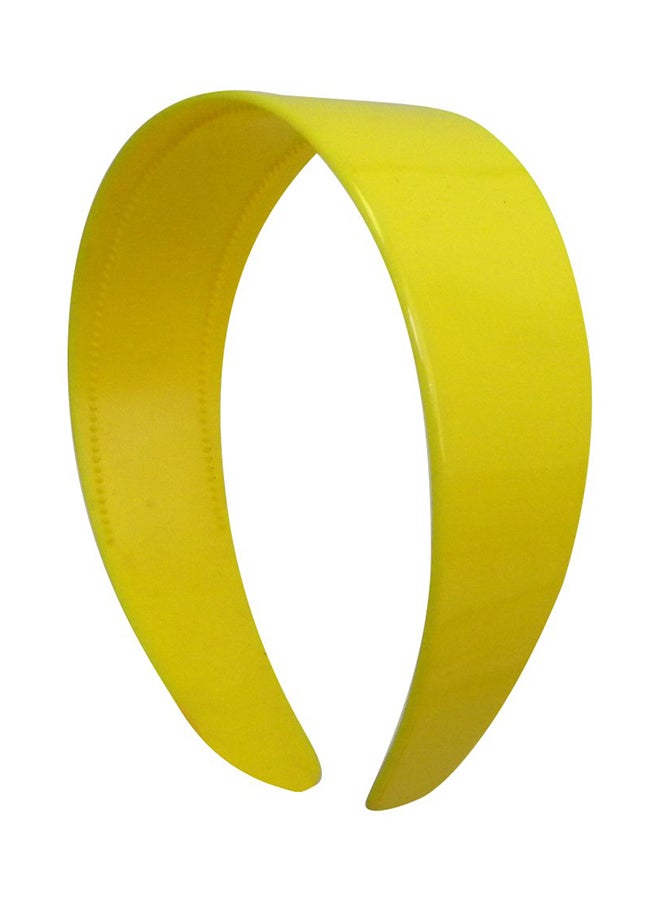 Hard Teeth Headband Yellow 2inch