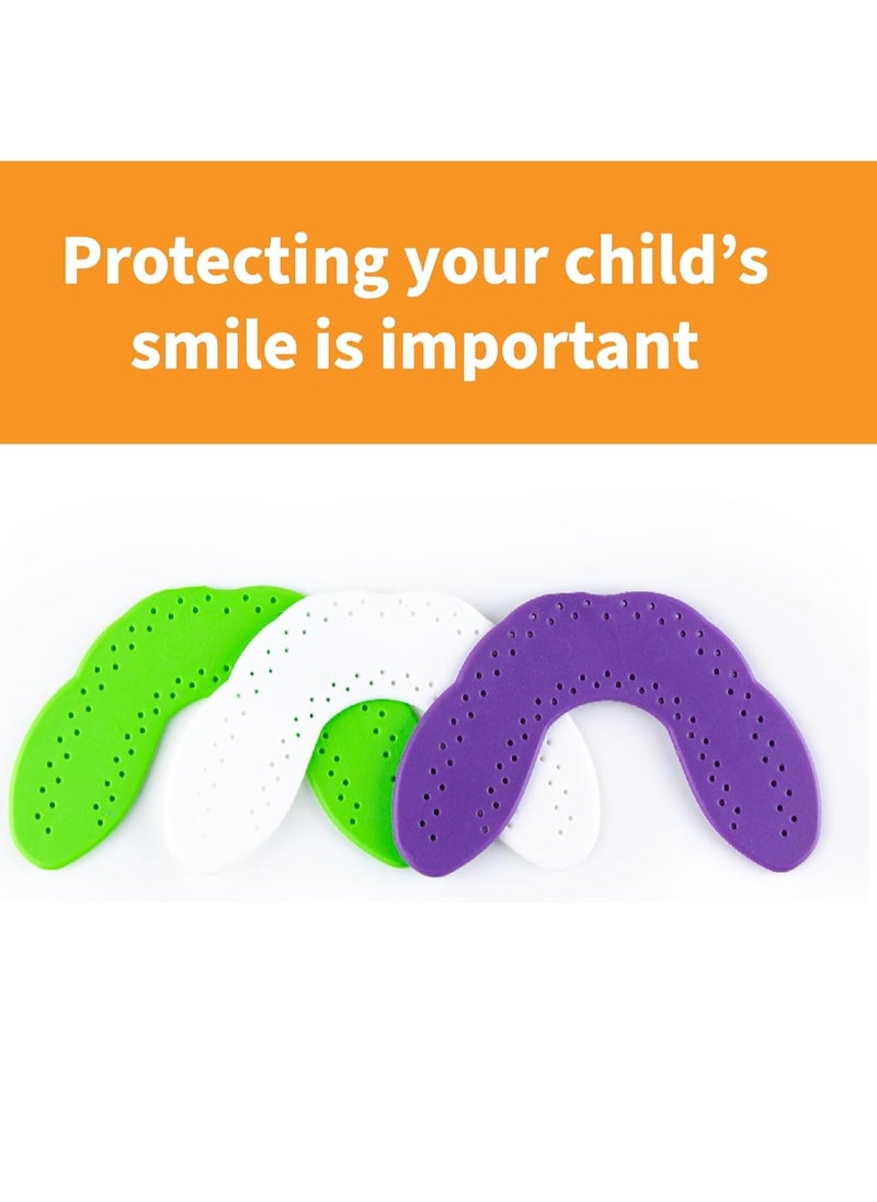 SOVA Junior Night Guard, Purple Punch - 1.6mm Thin - Custom-Molded Fit - Protects Against Nighttime Teeth Grinding & Clenching - Odor & Taste Free - Remoldable Up to 20 Times - Non Toxic