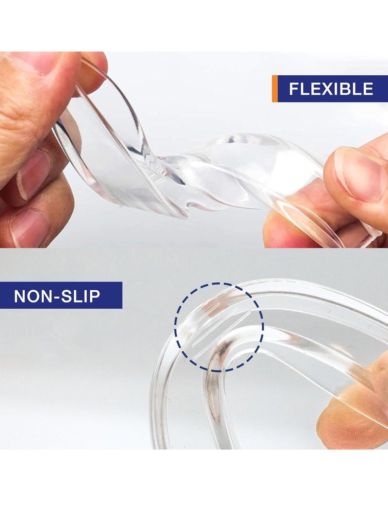 Mouth Guard for Teeth Grinding at Night: Moldable Custom Dental Guard for Sleeping - Nighttime Protection for Teeth 4 Packs