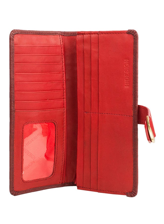 Yangtze Bi-Fold Wallet Red