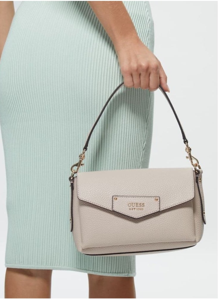 GUESS Eco Brenton Flap Shoulder Bag - A cool cross body bag with flair