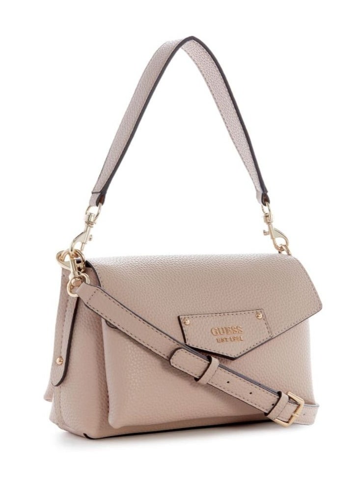 GUESS Eco Brenton Flap Shoulder Bag - A cool cross body bag with flair