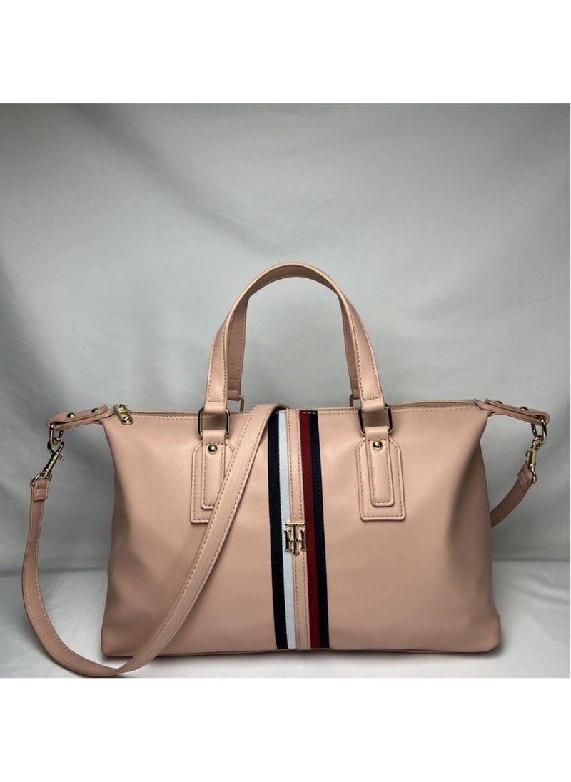 Tommy Hilfiger Women's Jaden Satchel Crossbody Bag