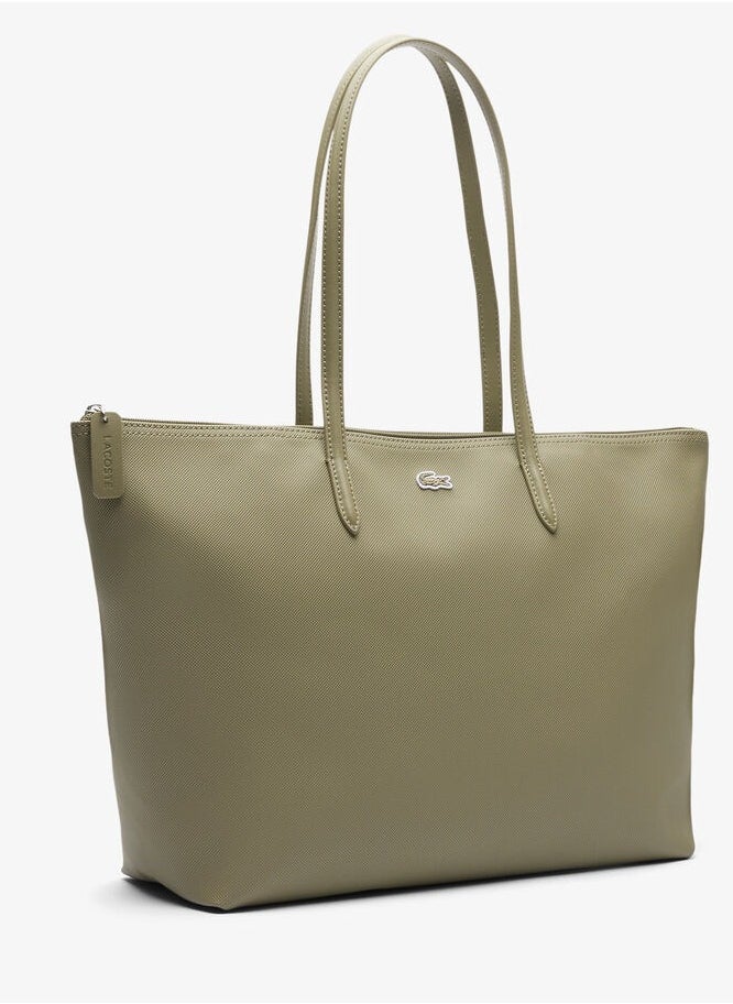 Lacoste Women's Green Large Tote Bag,Shoulder bag,Shopping Bag NF1888PO