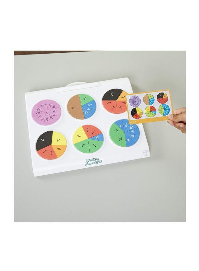 Fraction Pie Puzzles 8445