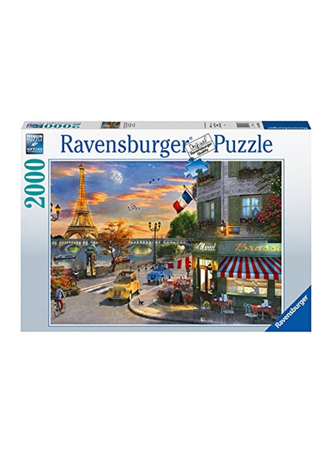 Paris Sunset Puzzle Game