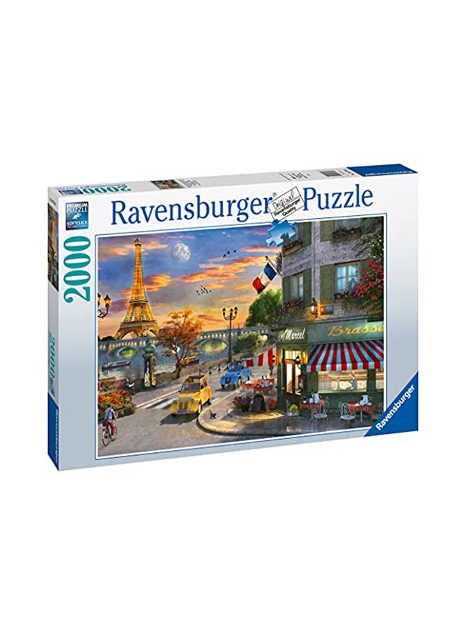 Paris Sunset Puzzle Game