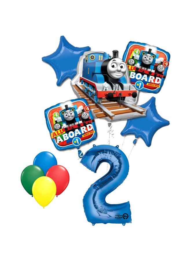 11-Piece Ultimate Thomas The Train Engine Party Balloon Set BQ_783