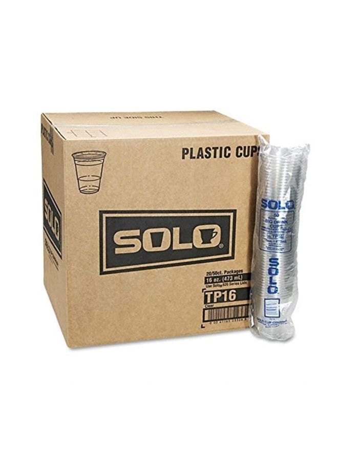 Disposable Glass Clear