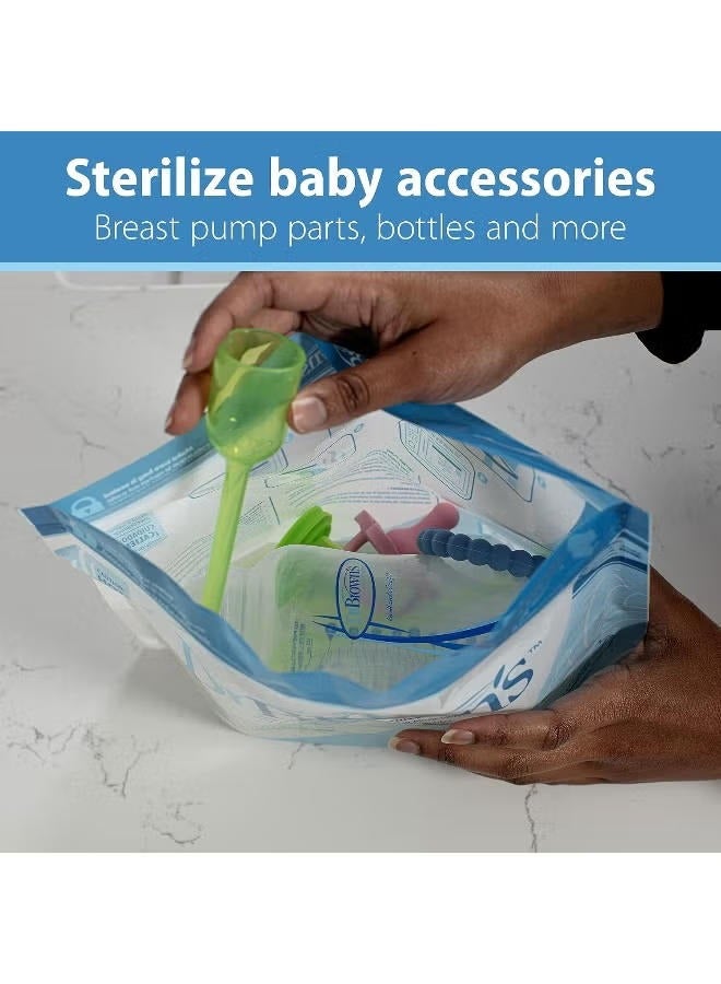 Microwave Steam Sterilizer Bag 5x Reusable Bags