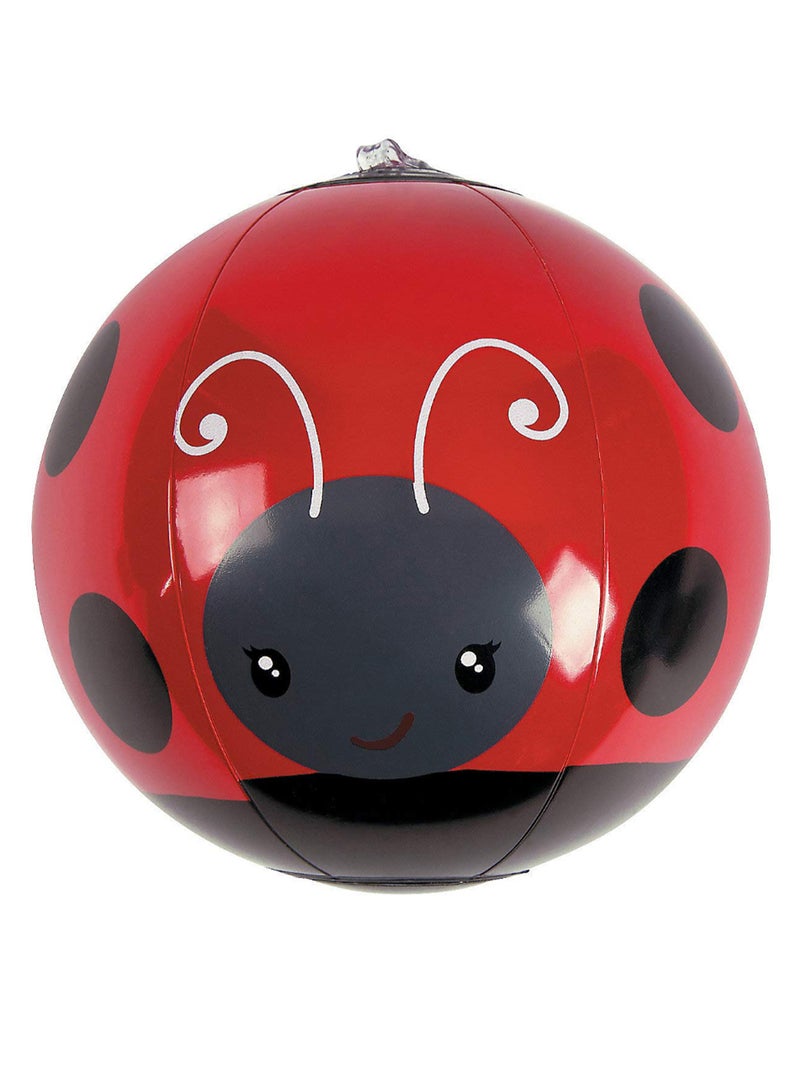 12-Piece Inflatable Ladybug Beach Ball Set