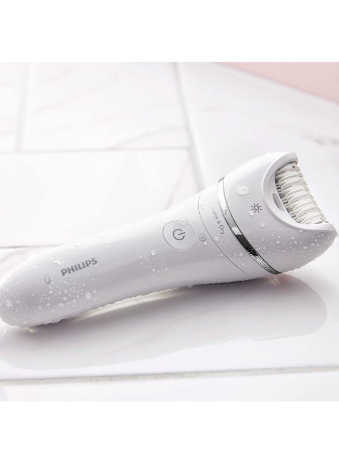 Epilator Series 8000 Wet And Dry Epilator BRE740/11, 2 Years Warranty White