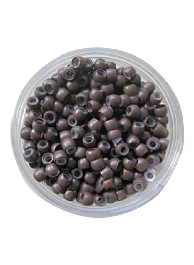 1000-Piece Silicone Nano Beads 5 Brown