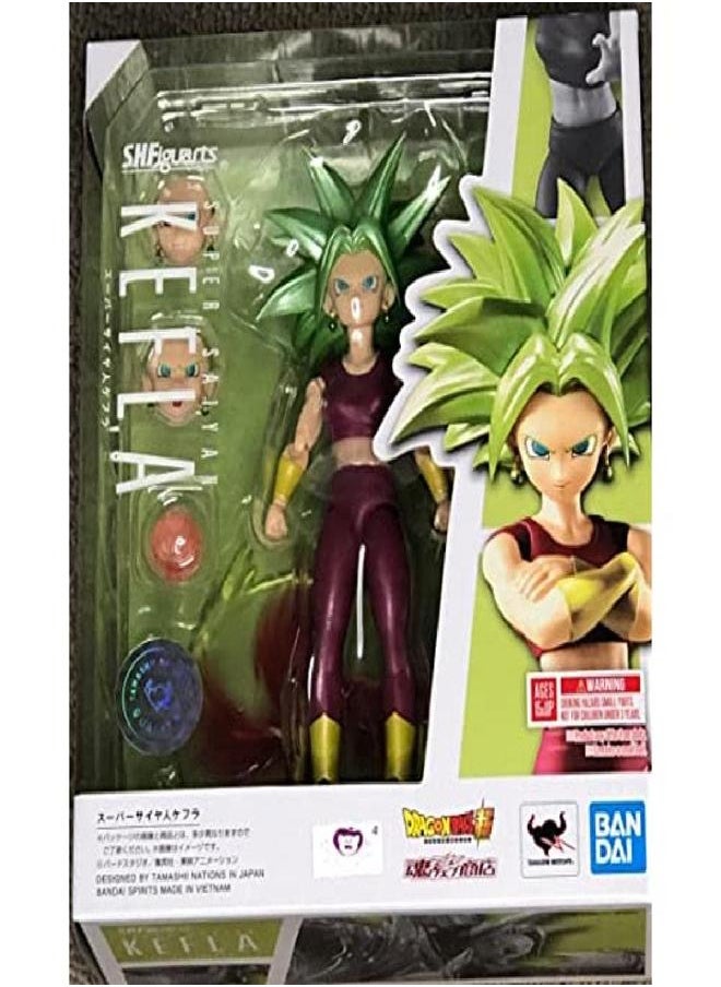 Bandai - Figurine Dragon Ball Super - Super Saiyan KEFLA S.H.Figuarts 13cm - 4573102620606