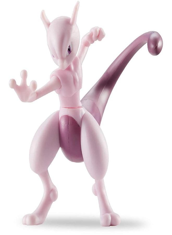 Pokemon Feature Battle Figure- Includes 4.5-Inch Mewtwo