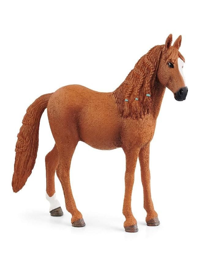 Schleich Horse Club, Horse Toys for Girls and Boys German Riding Pony Mare Horse Figurine, Ages 5+