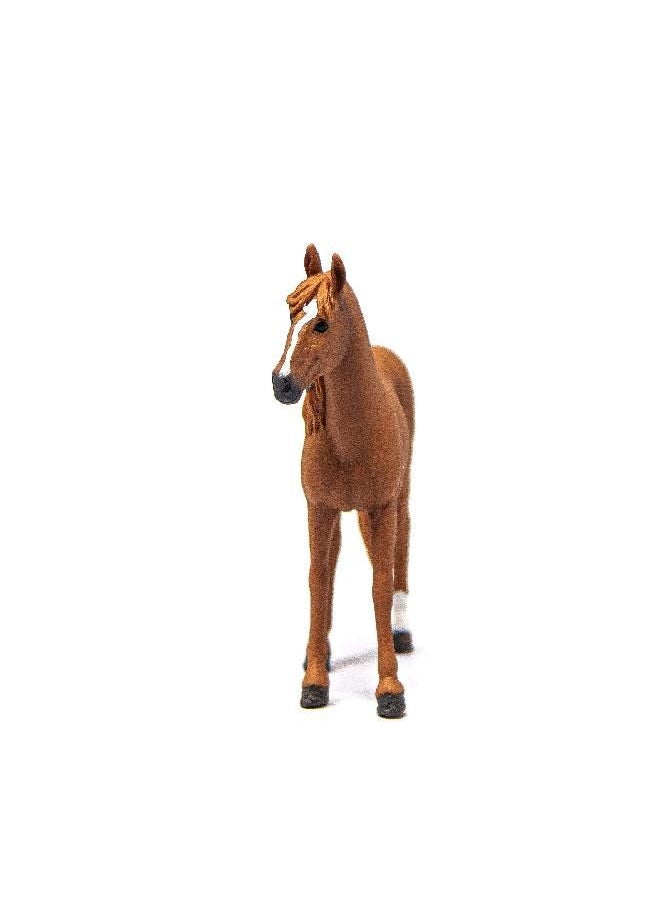 Schleich Horse Club, Horse Toys for Girls and Boys German Riding Pony Mare Horse Figurine, Ages 5+