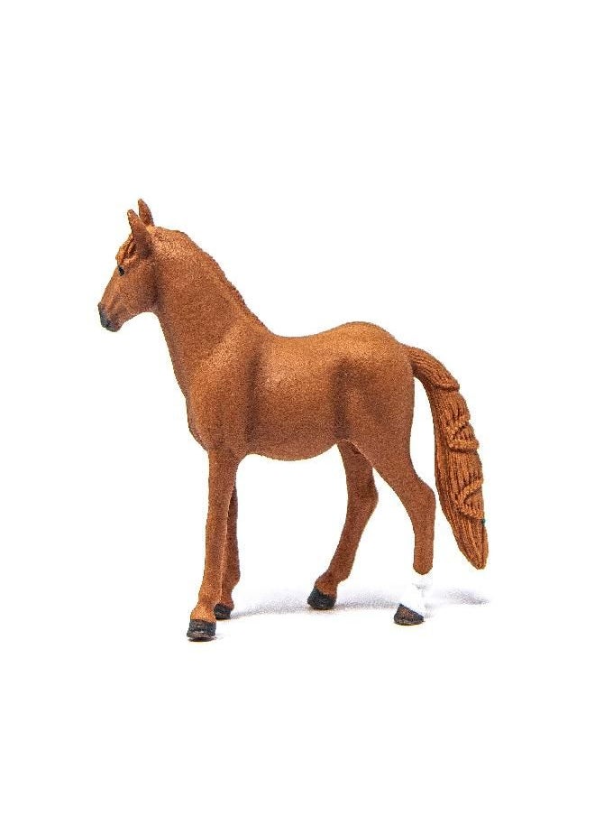 Schleich Horse Club, Horse Toys for Girls and Boys German Riding Pony Mare Horse Figurine, Ages 5+