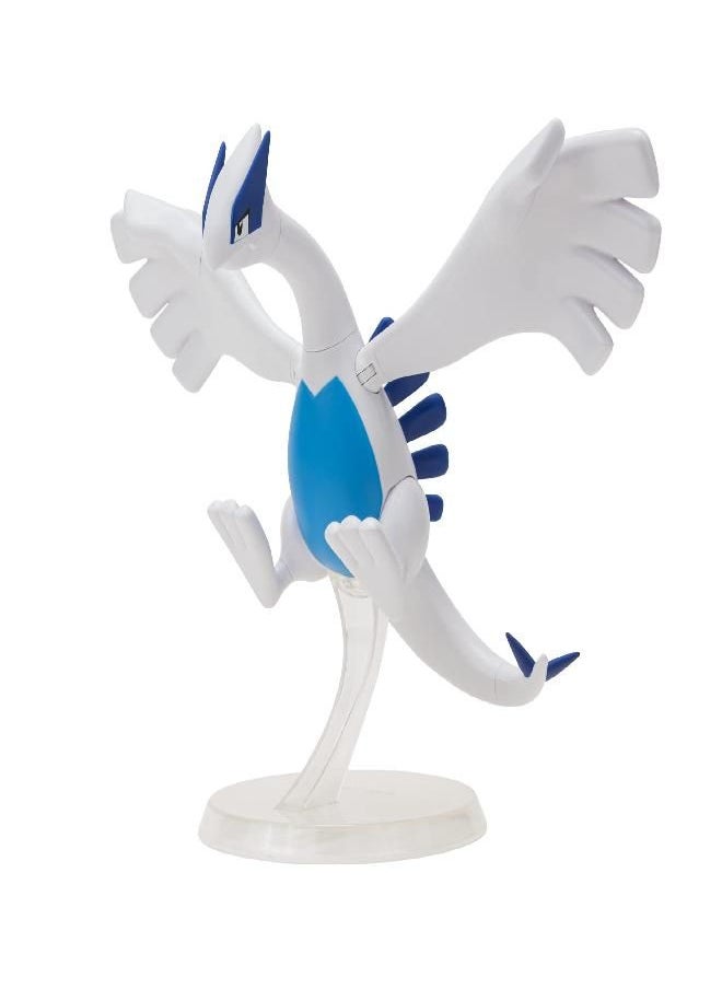 Pokemon Lugia Epic Battle Figure - 12-Inch Articulated Epic Battle Figure with Flight Stand