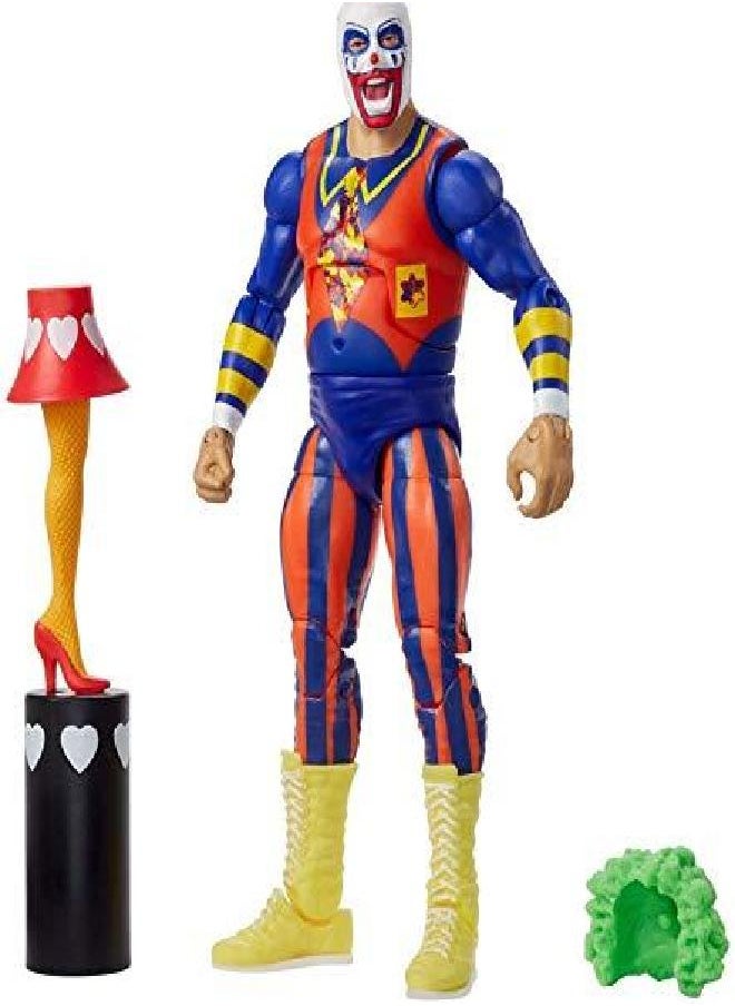 Mattel WWE Flashback Series Exclusive Doink The Clown Action Figure