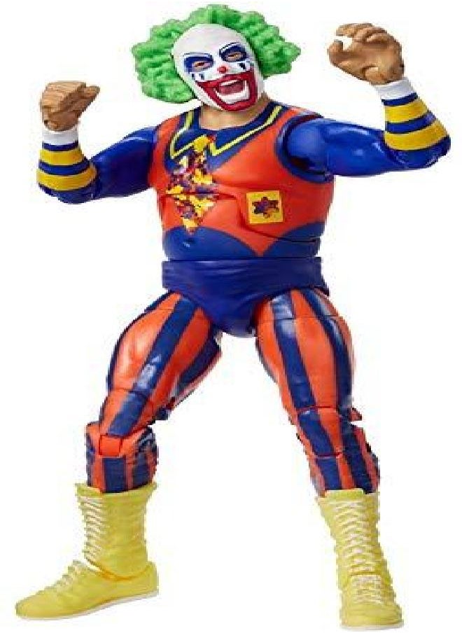 Mattel WWE Flashback Series Exclusive Doink The Clown Action Figure