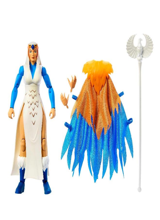 Masters of the Universe Masterverse Action Figure Sorceress Revelation, Deluxe Collectible with Magic Scepter Accessory, Motu Toy Gift