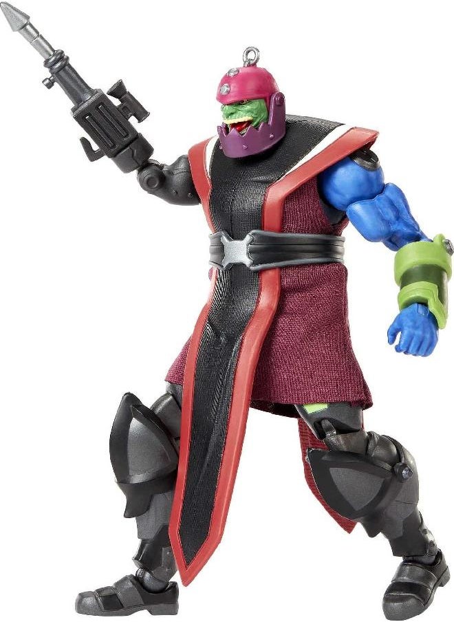 MOTU Masters of The Universe Masterverse Revelation Trap Jaw Action Figure with 30+ Articulated Joints, Swappable Hands & 3 Battle Accessories, 7-inch Collectible Gift