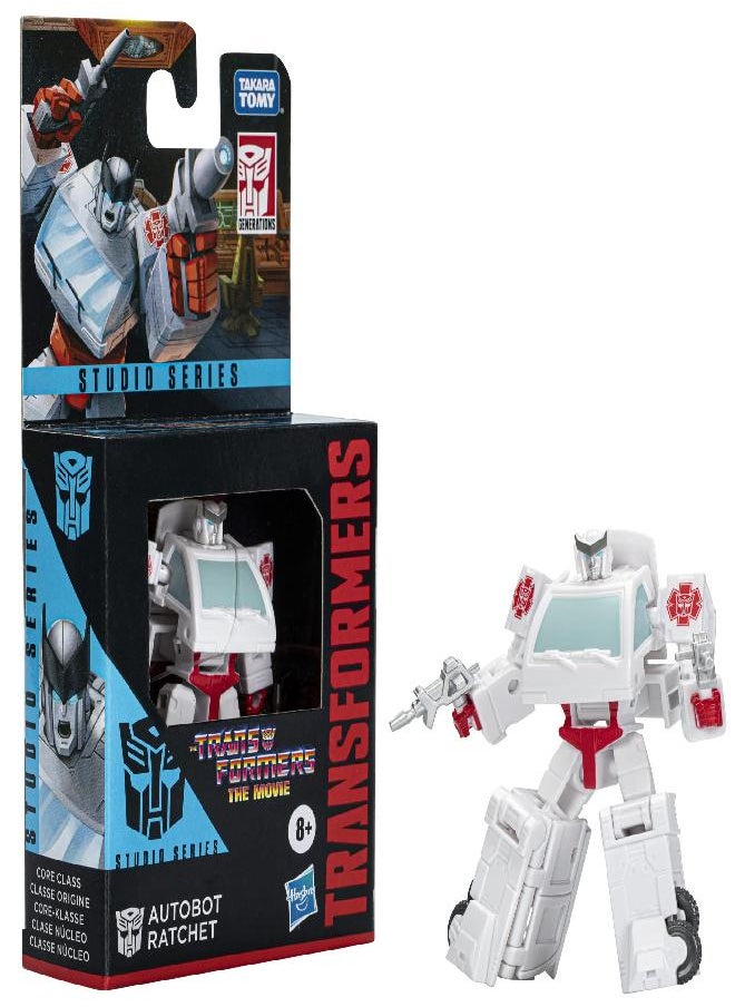 Transformers Toys Studio Series Core Class The The Movie Autobot Ratchet Action Figure - Ages 8 and Up, 3.5-inch