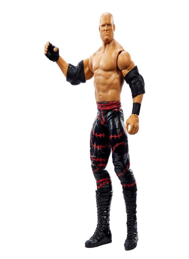 WWE Wrestlemania Figure Kane Action Figure, Collectible with 10 Points Articulation & Life-Like Detail, 6-Inch