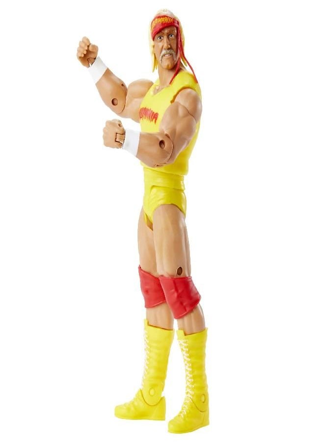 Mattel WWE Wrestlemania Action Figure, Hulk Hogan, Posable 6-inch Collectible & Gift for Ages 6 Years Old & Up